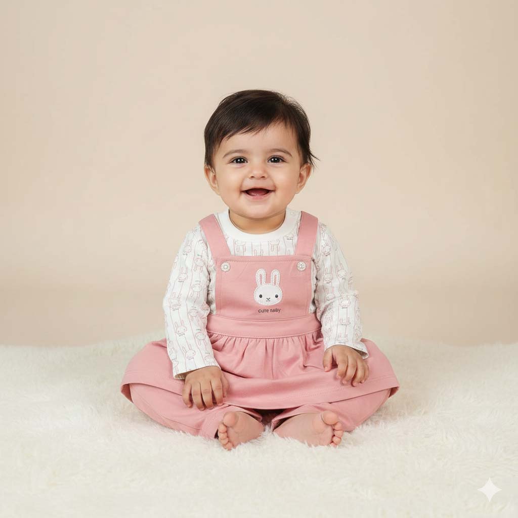 Premium Baby Girl Winter Dress (6mβ1 year )