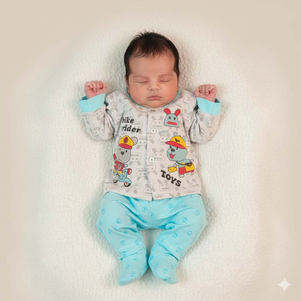 Premium Baby Baba 0 Size” Clothes – Shirt & Pajama