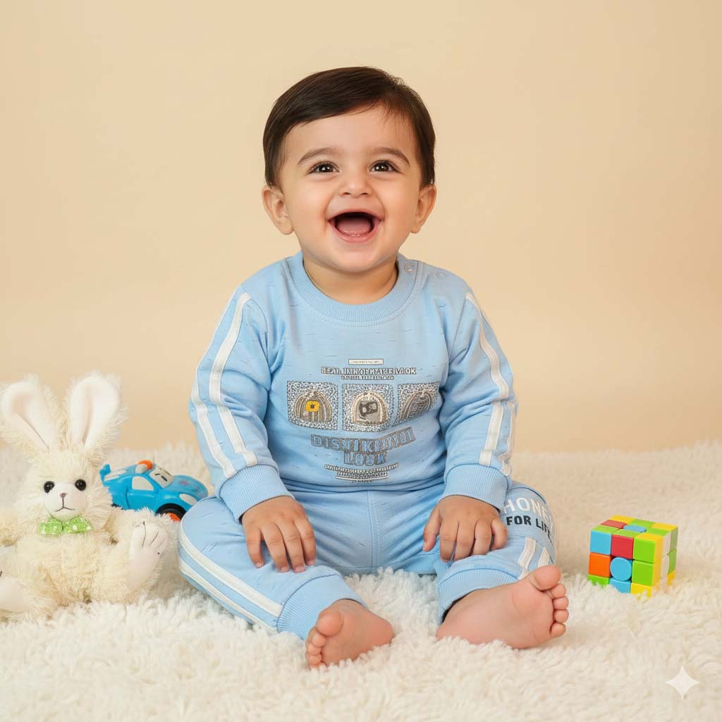 New Stylish Kids’ T-Shirt & Trouser Combo Set