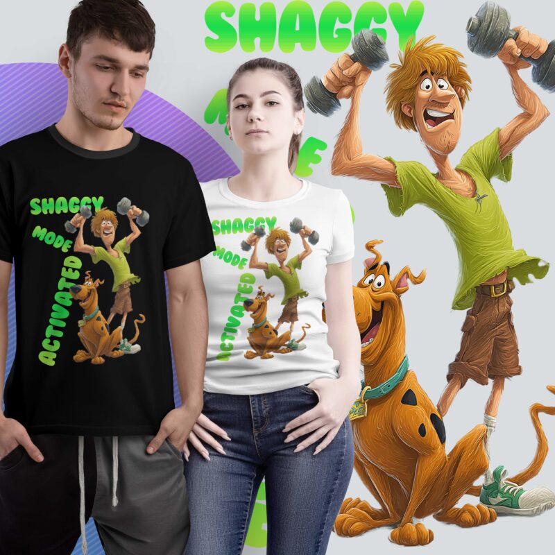 Shaggy Scooby T-shirt