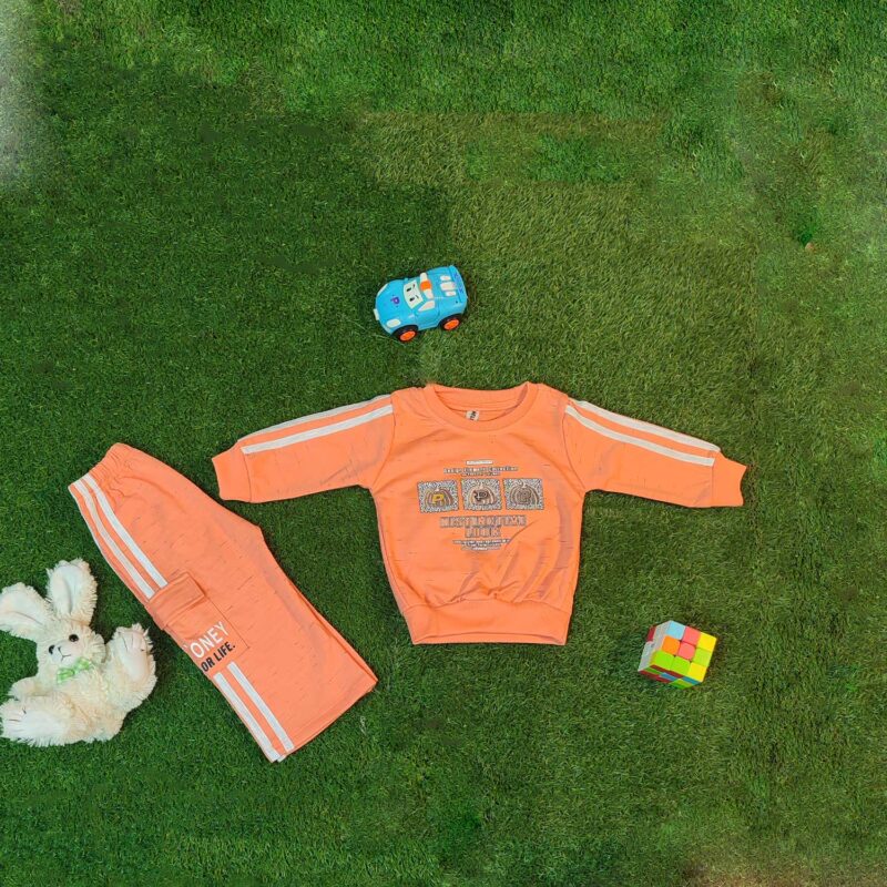 New Stylish Kids’ T-Shirt & Trouser Combo Set - Image 2