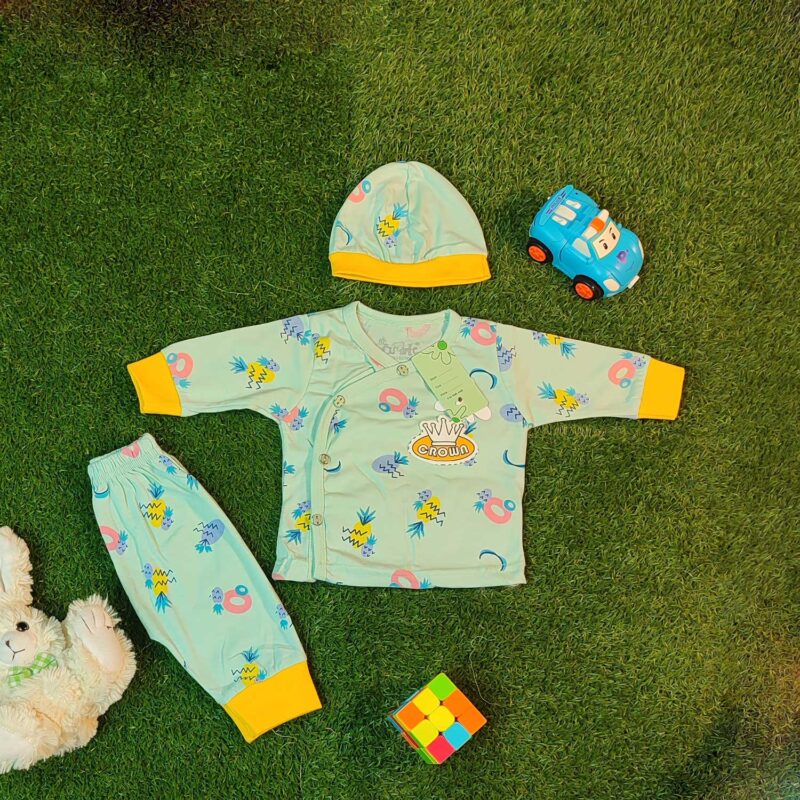 Baby & Baba 6 Style Luxury Soft Winter Set – Shirt, Trouser & Cap