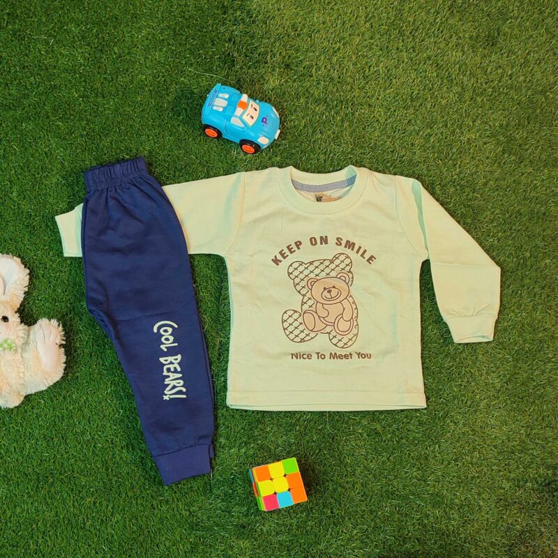 Cool Bear Kids’ Trouser & Shirt – Winter Collection (1–6 Years)