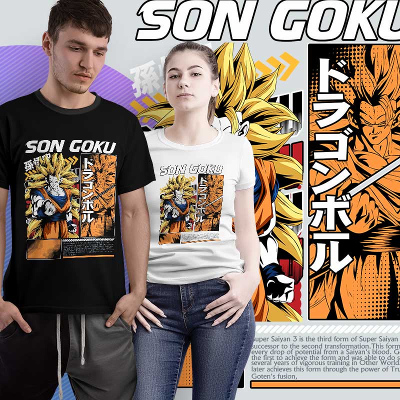 DBZ Unique Anime Tshirt