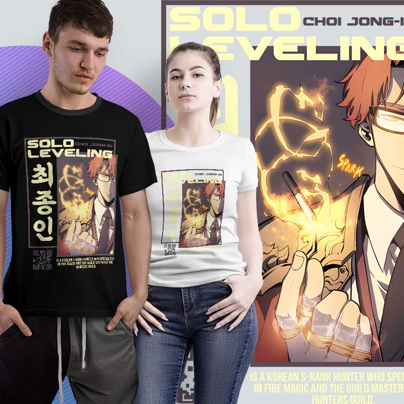 Solo Leveling V3 Anime Tshirt