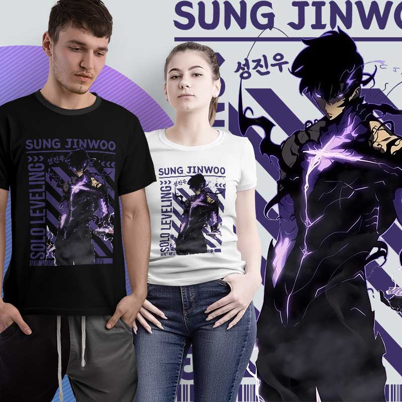 Sung Jinwoo Anime Tshirt