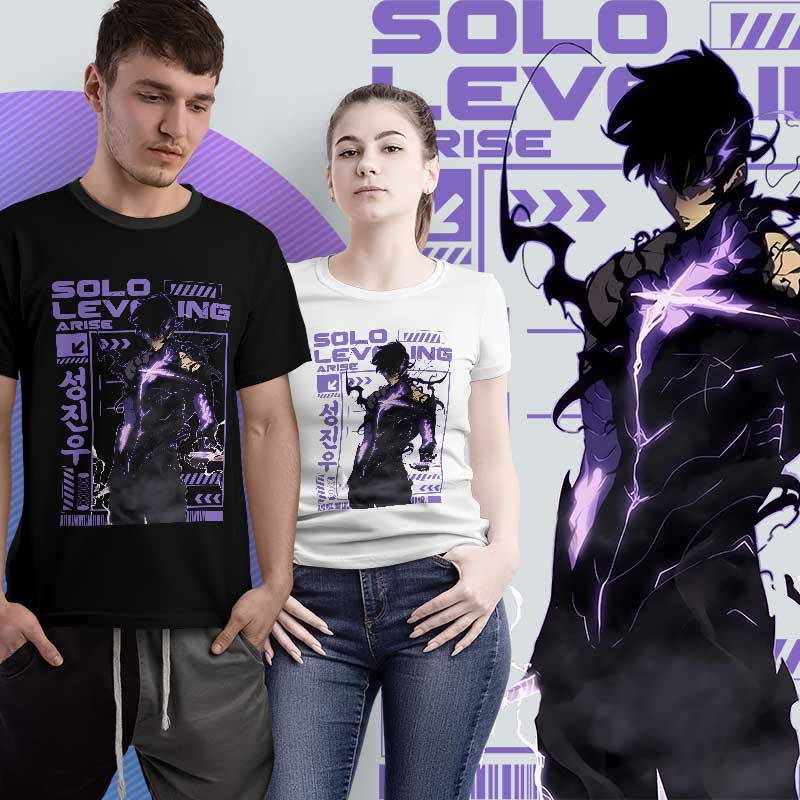Solo Leveling V6 Anime Tshirt