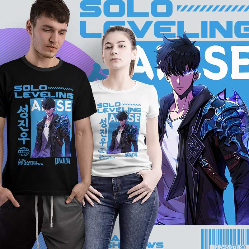 Solo Leveling V7 Anime Tshirt (Copy)
