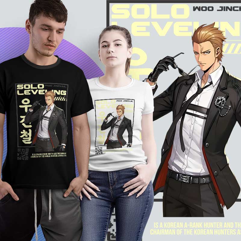 Solo Leveling V8 Anime Tshirt