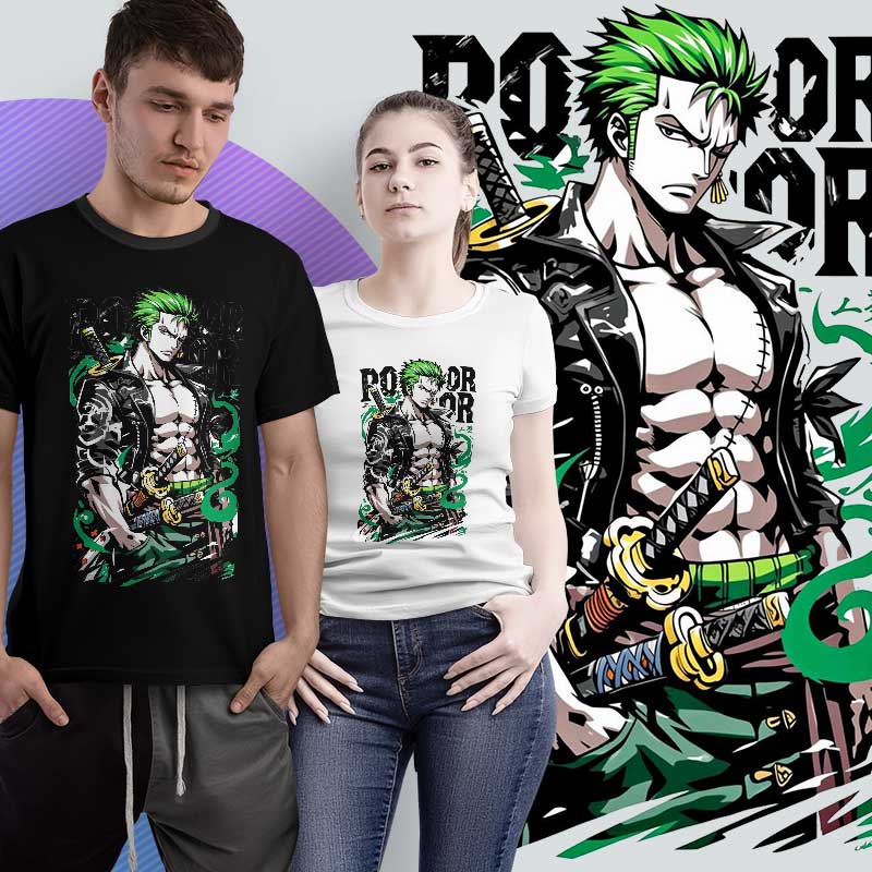 Zoro Anime Tshirt