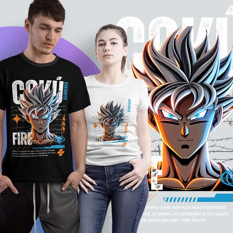 Goku DBZ Anime Tshirt
