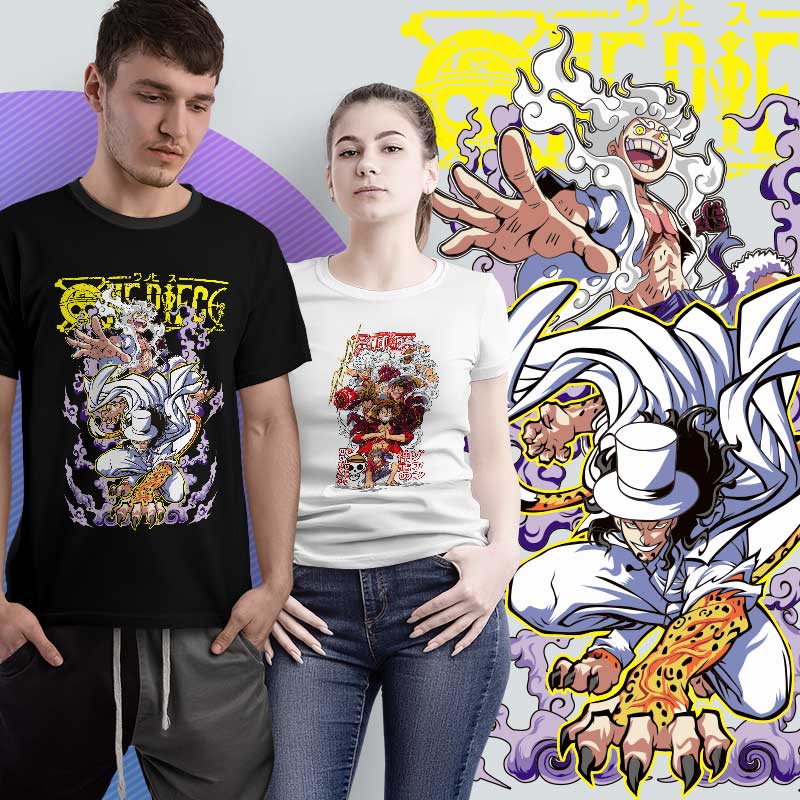 OP Cotton Anime Tshirt