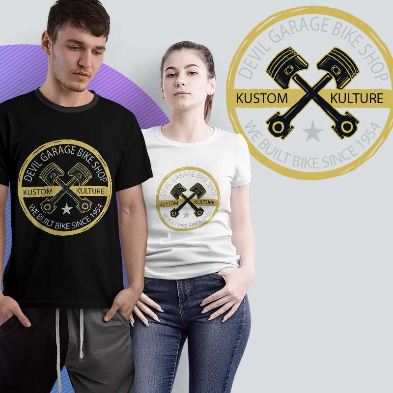 Biker Custom Tshirt