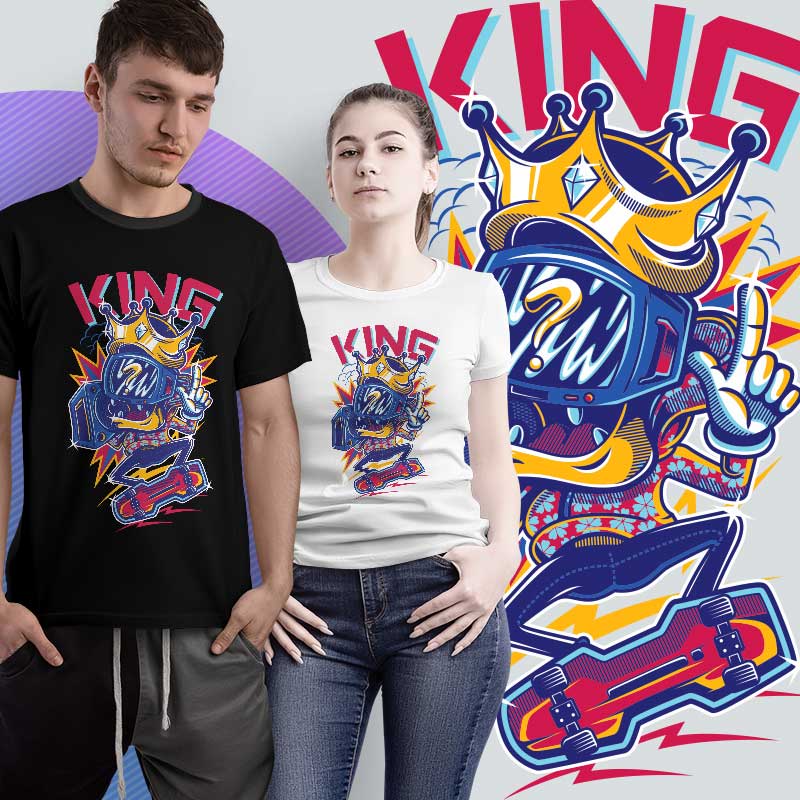 King Vivid Tshirt