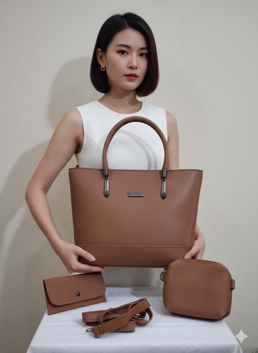 Luxury Handbag for Ladies 3 in 1