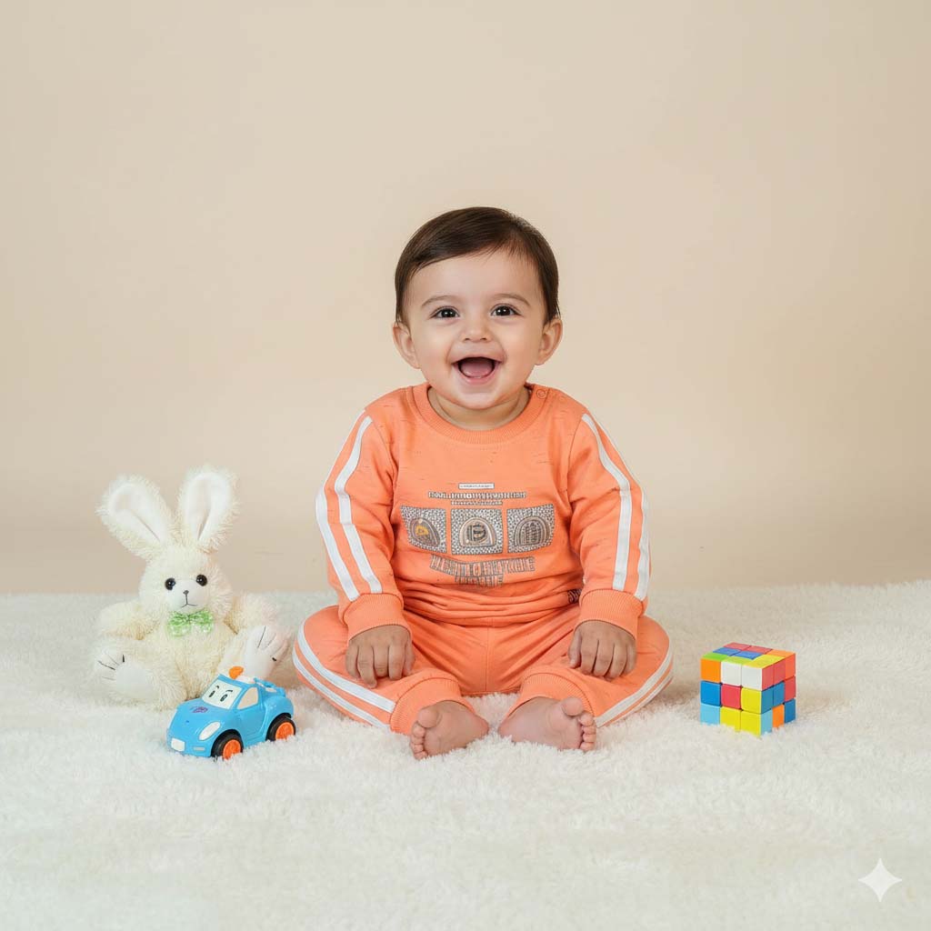 New Stylish Kids’ T-Shirt & Trouser Combo Set