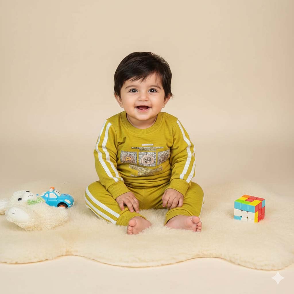 New Stylish Kids’ T-Shirt & Trouser Combo Set