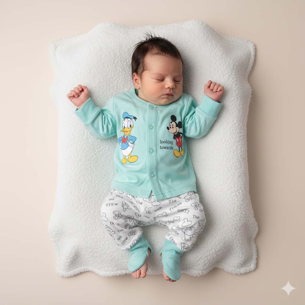 Premium Baby Baba 0 Size” Clothes – Shirt & Pajama