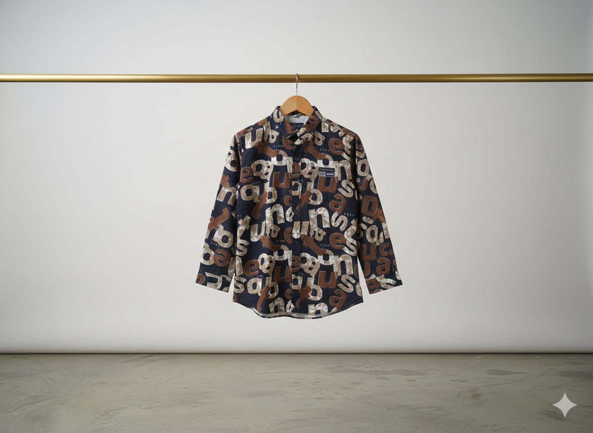 Boys Fancy Collar Shirt (5–10 Years)