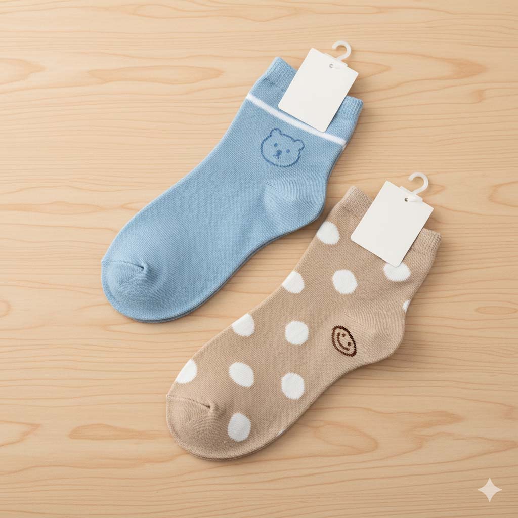 Premium Simple Cotton Socks – Soft, Breathable & Everyday Comfort