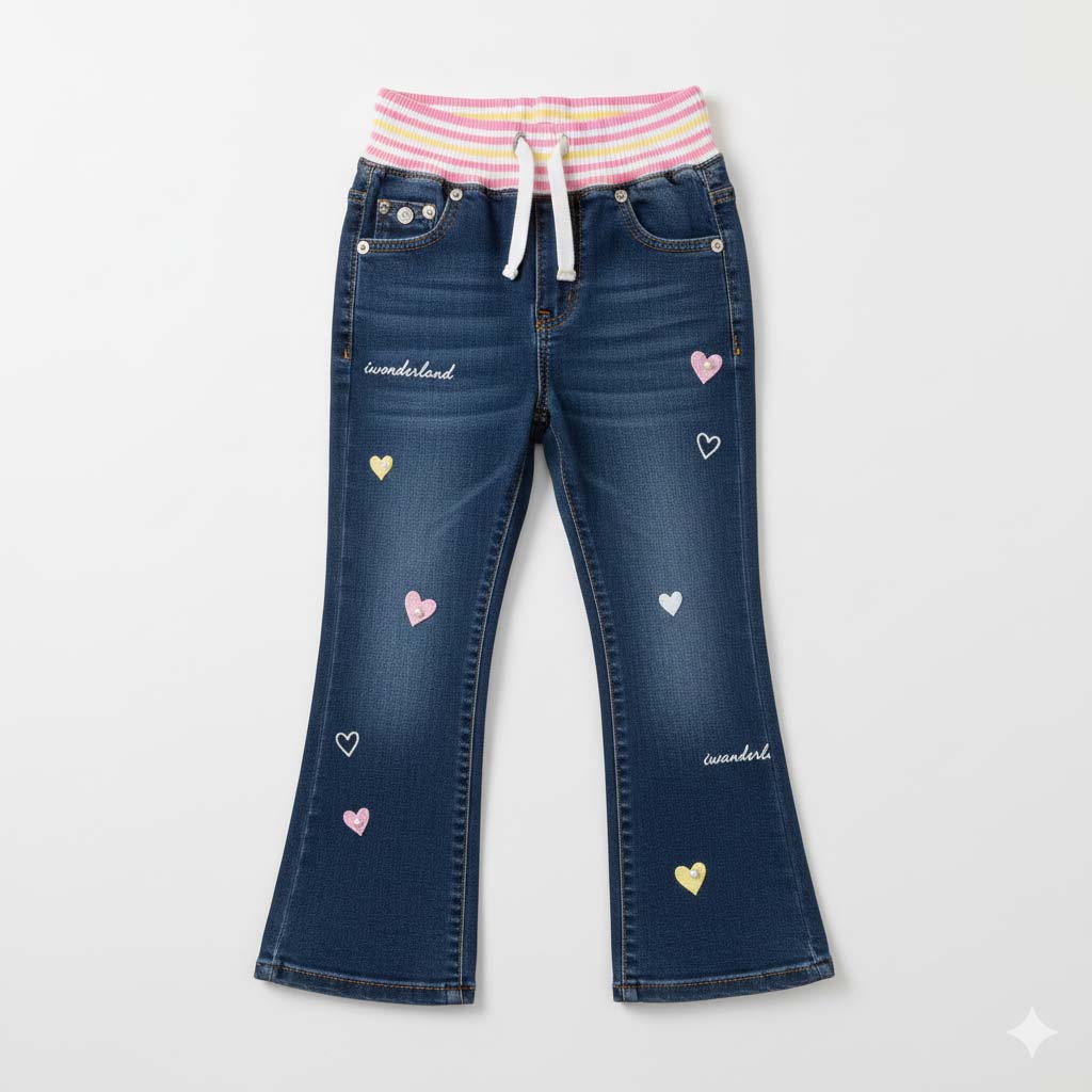 Girls Fancy Party Top & Pant Set (4–9 Years)