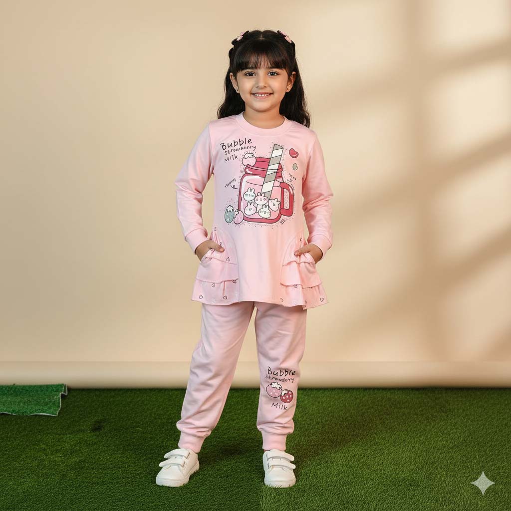 Premium Girls’ Frock with Trouser