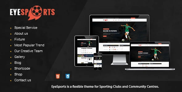 Eye Sports – Fixtures WordPress Theme
