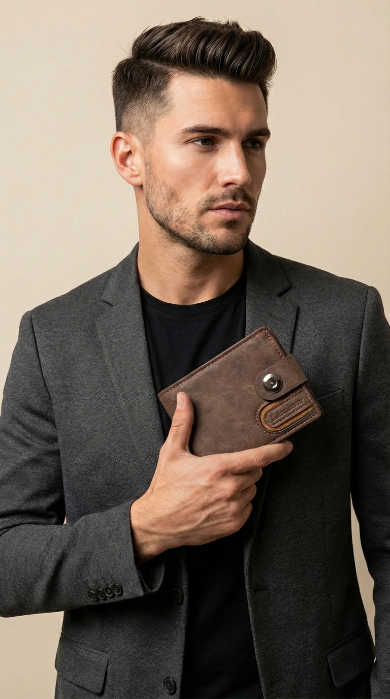 Men’s Luxury Wallet for daily use