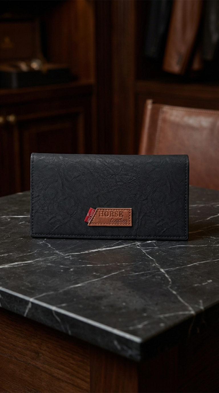Men’s Luxury Wallet in Black Color - Image 2