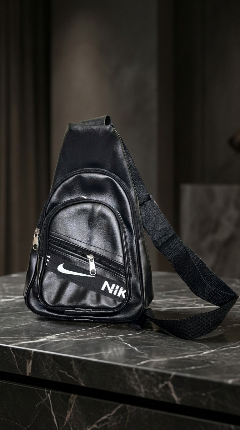 Men’s Black Cross-Body Bag (Copy) - Image 2