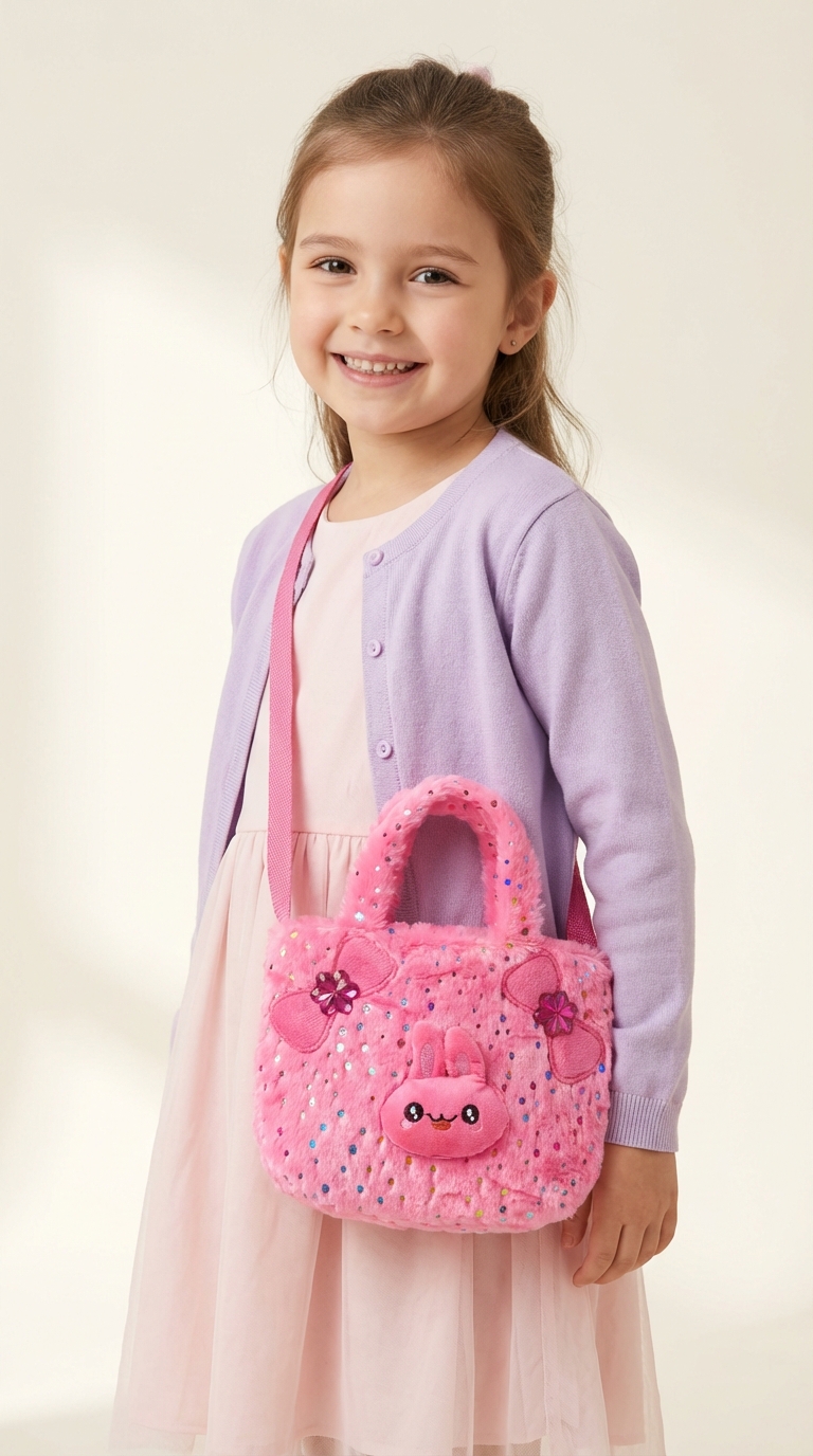 Girls Cute Mini Crossbody Handbag – Festive Party Purse