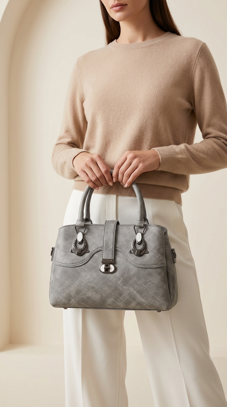 Casual Ladies Large Size Handbag