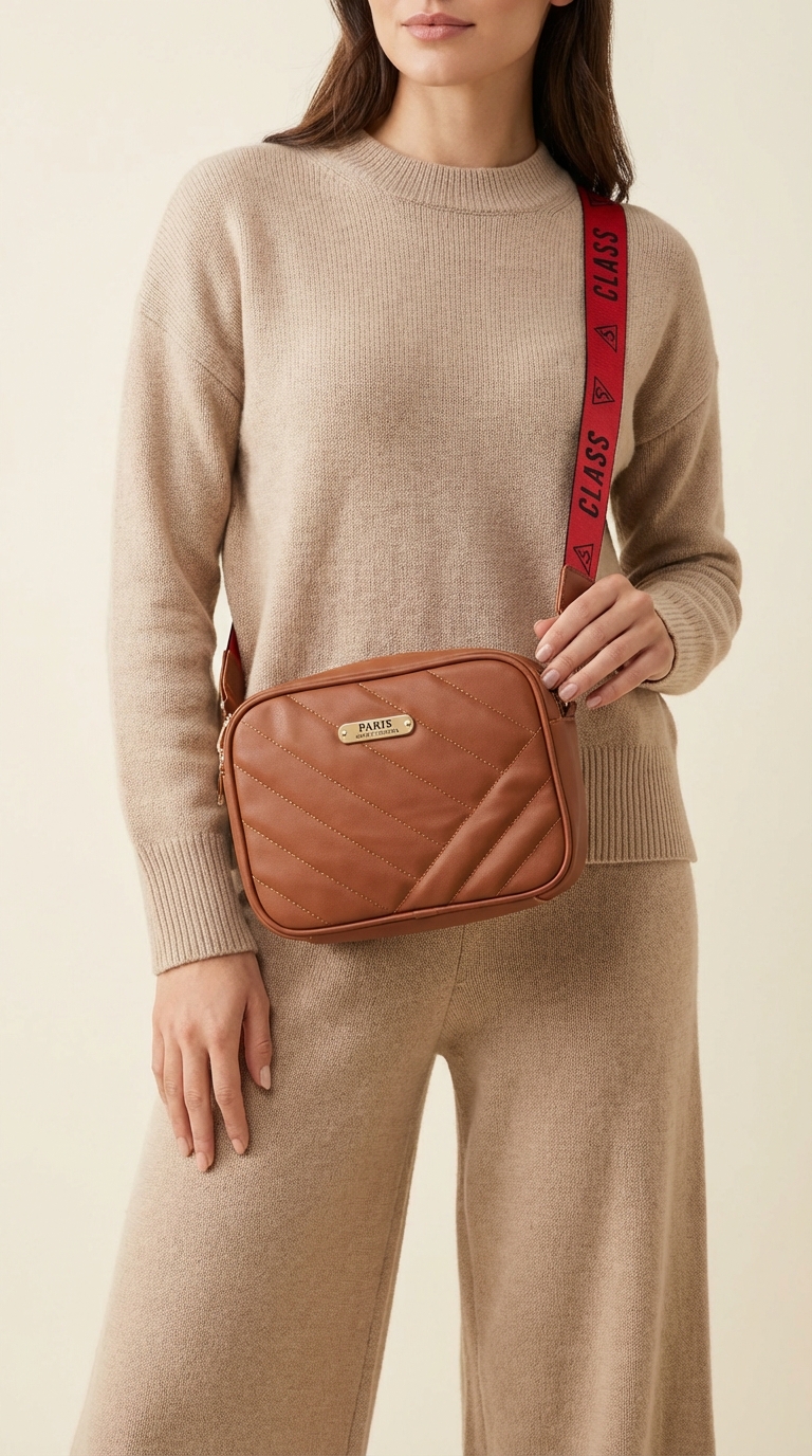 Casual Girls Cross-Shoulder Bag Brown