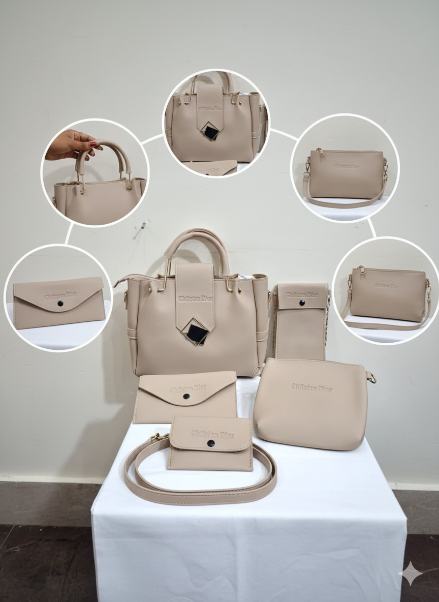 Ladies Luxury 5-in-1 Branded Bag